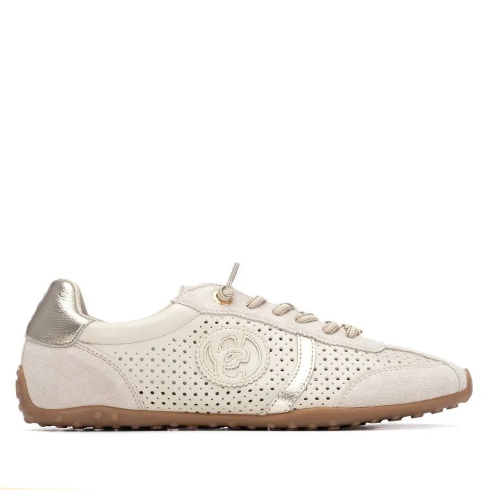 Carmela 16310901 sneakers cuir blanc ajouré