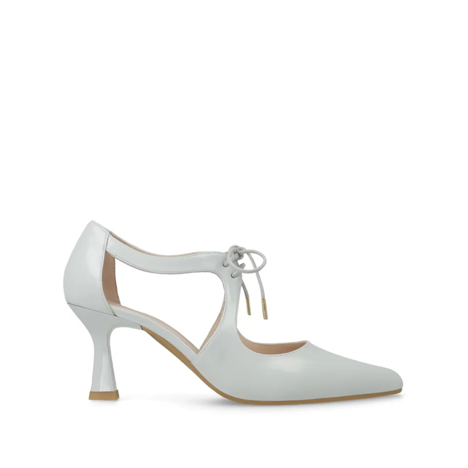 LODI GINOL-PI escarpins gris cuir véritable