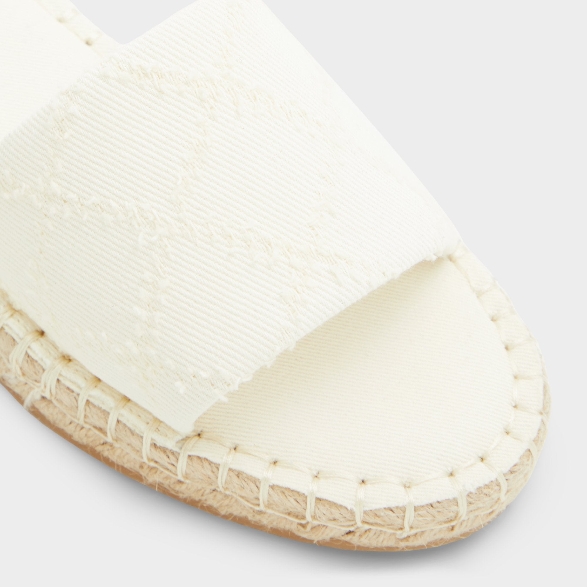 ALDO Erireni claquettes femme semelle raphia