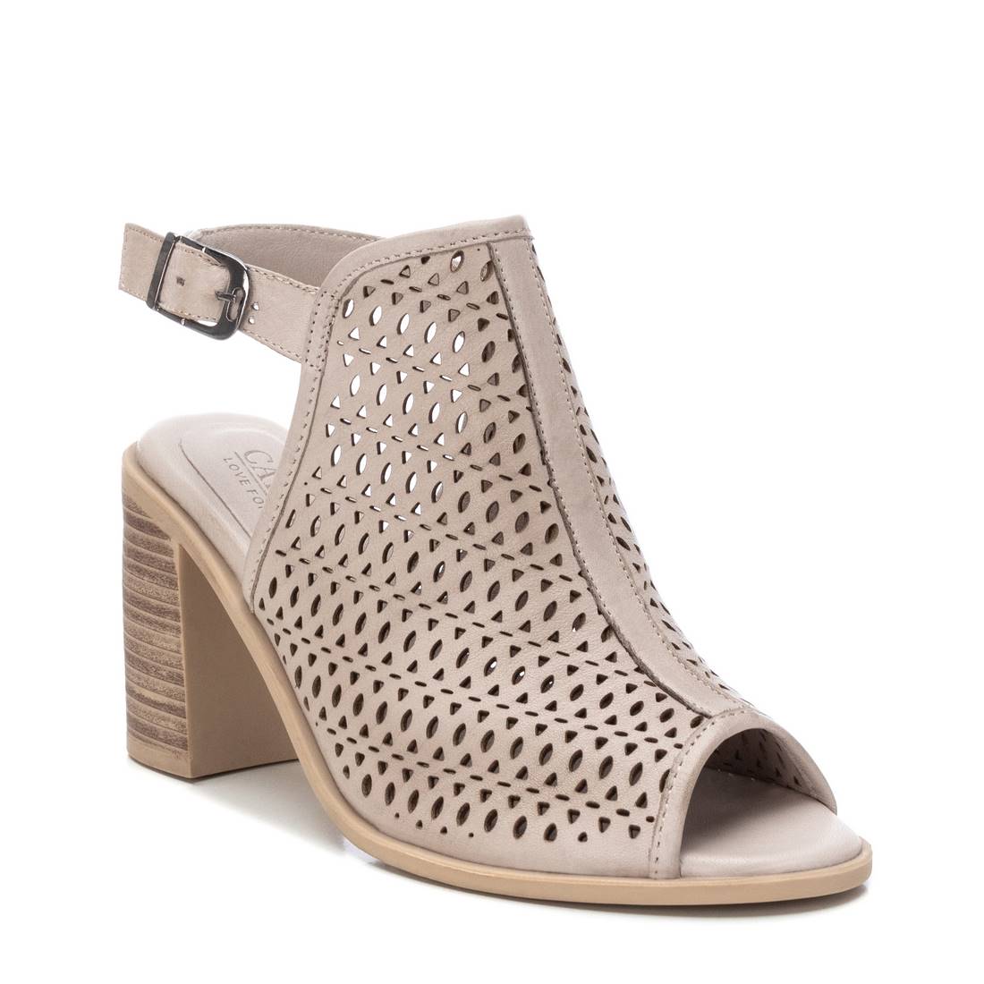 Carmela 16135102 sandale cuir marron talon 8 cm