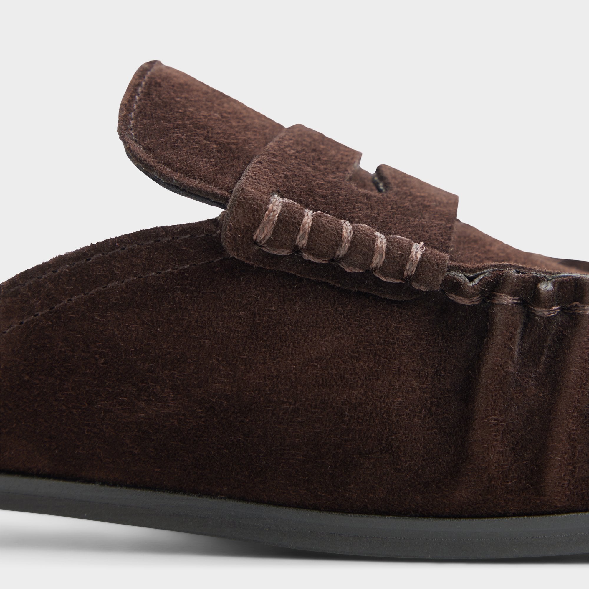 ALDO Hildinna bottines marron cuir véritable