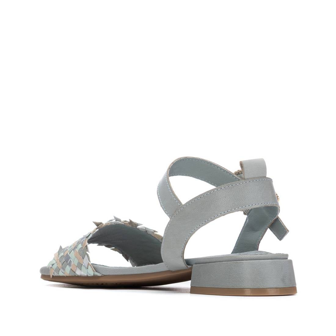 Carmela 16315303 Sandales Femme Bleu Jean Tressé
