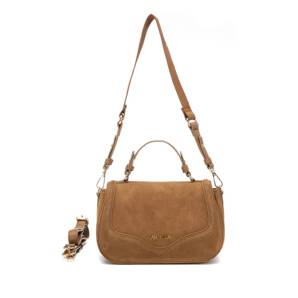 Carmela 18619602 sac bandoulière cuir camel