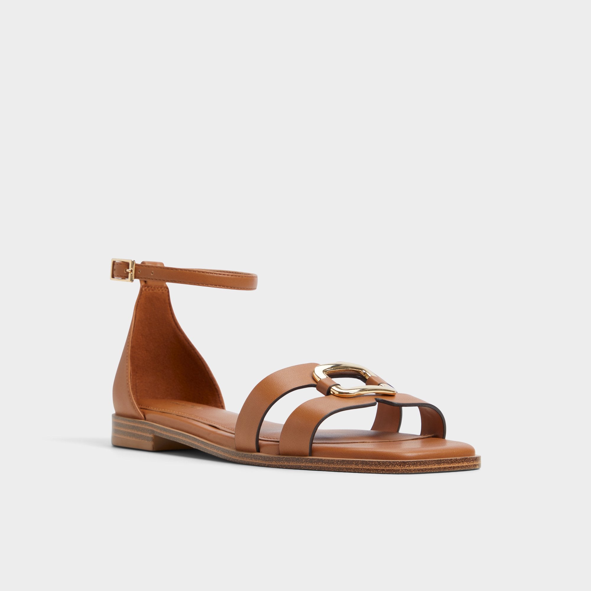 Aldo Vok sandales plates marron bride casual