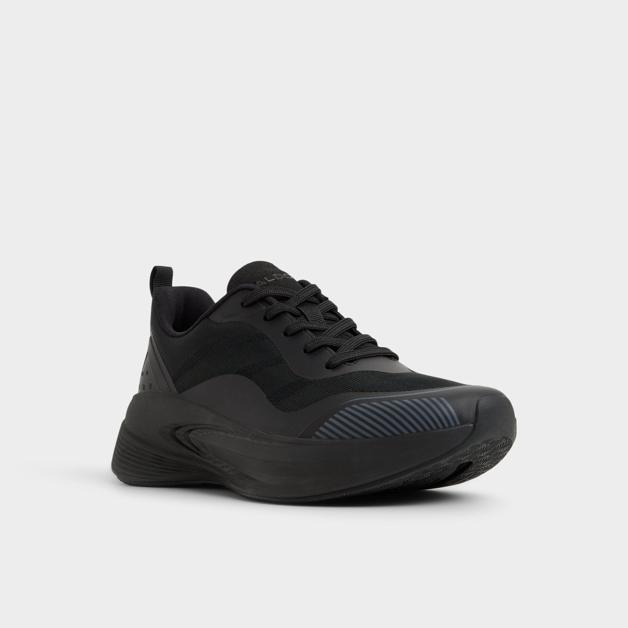 ALDO Pillowstep sneakers noires mesh compensées