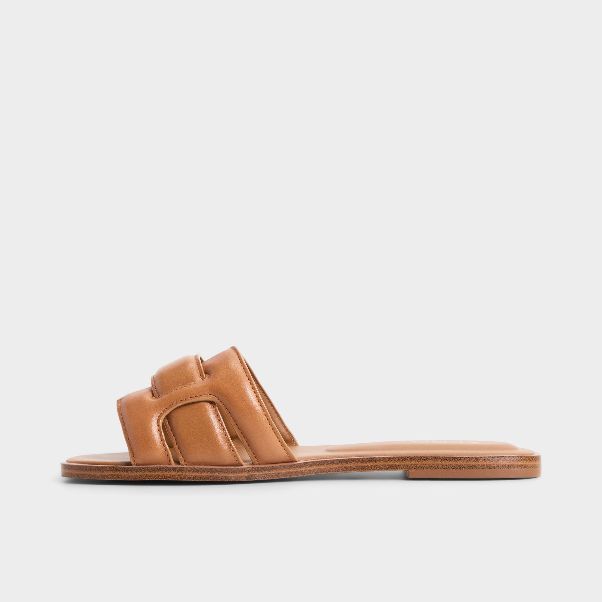 ALDO Elenaa sandales plates nude marron