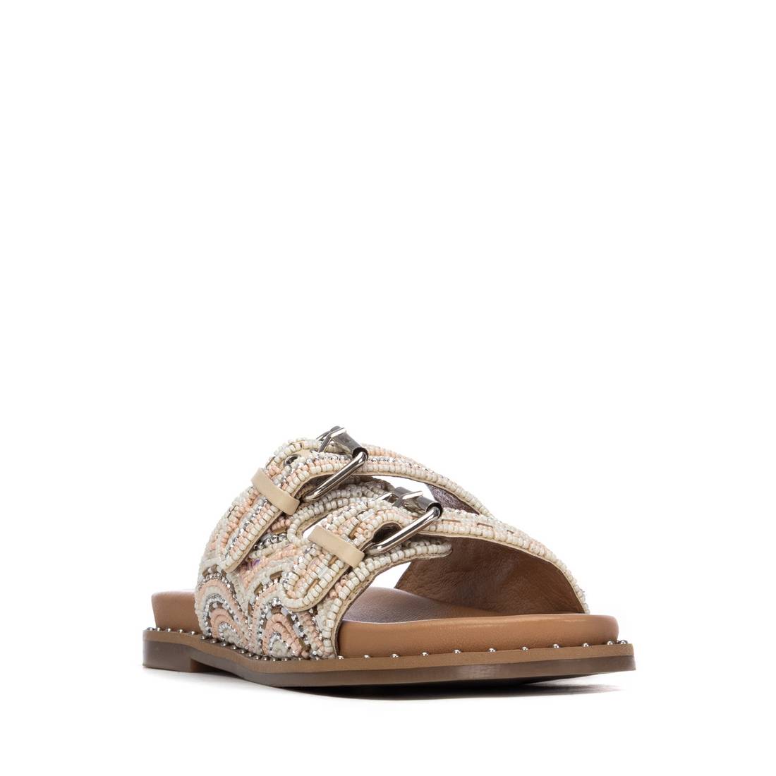 Carmela 16320004 sandale synthétique blanc strass