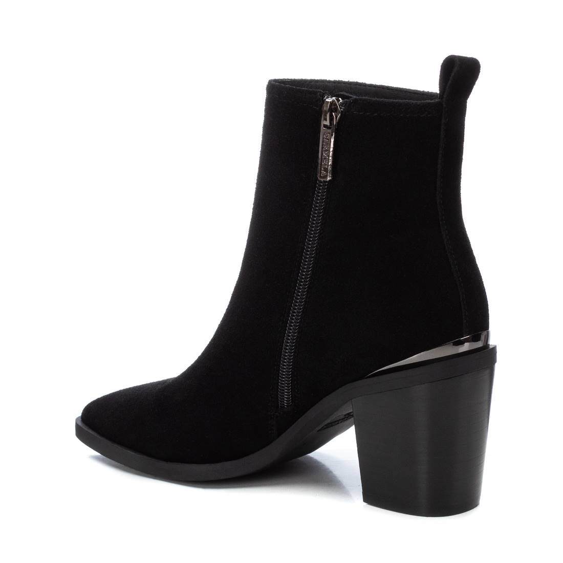 Carmela 16189504 bottines cuir noir talon 9 cm