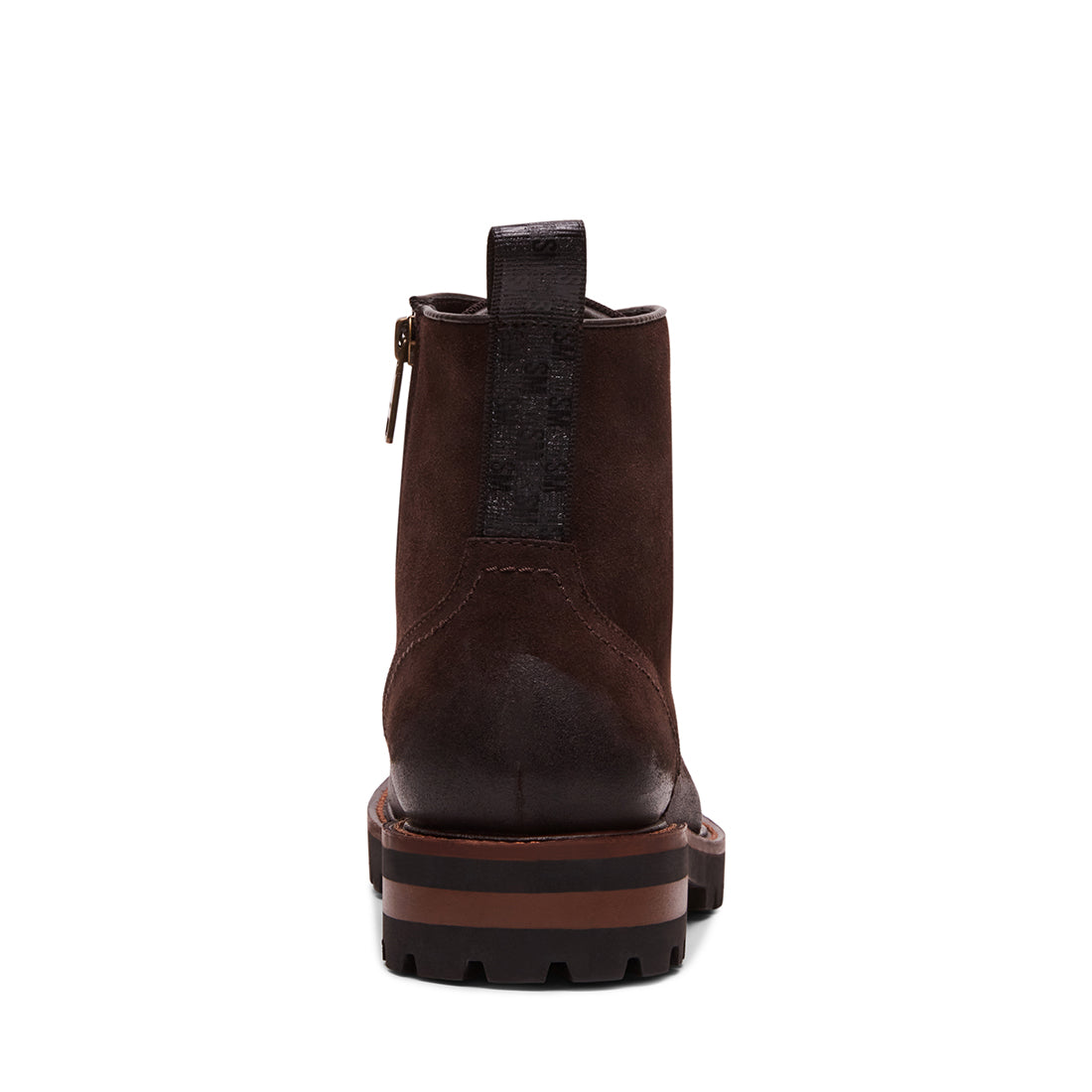 Steve Madden Montana botte homme marron daim lacets 3 cm