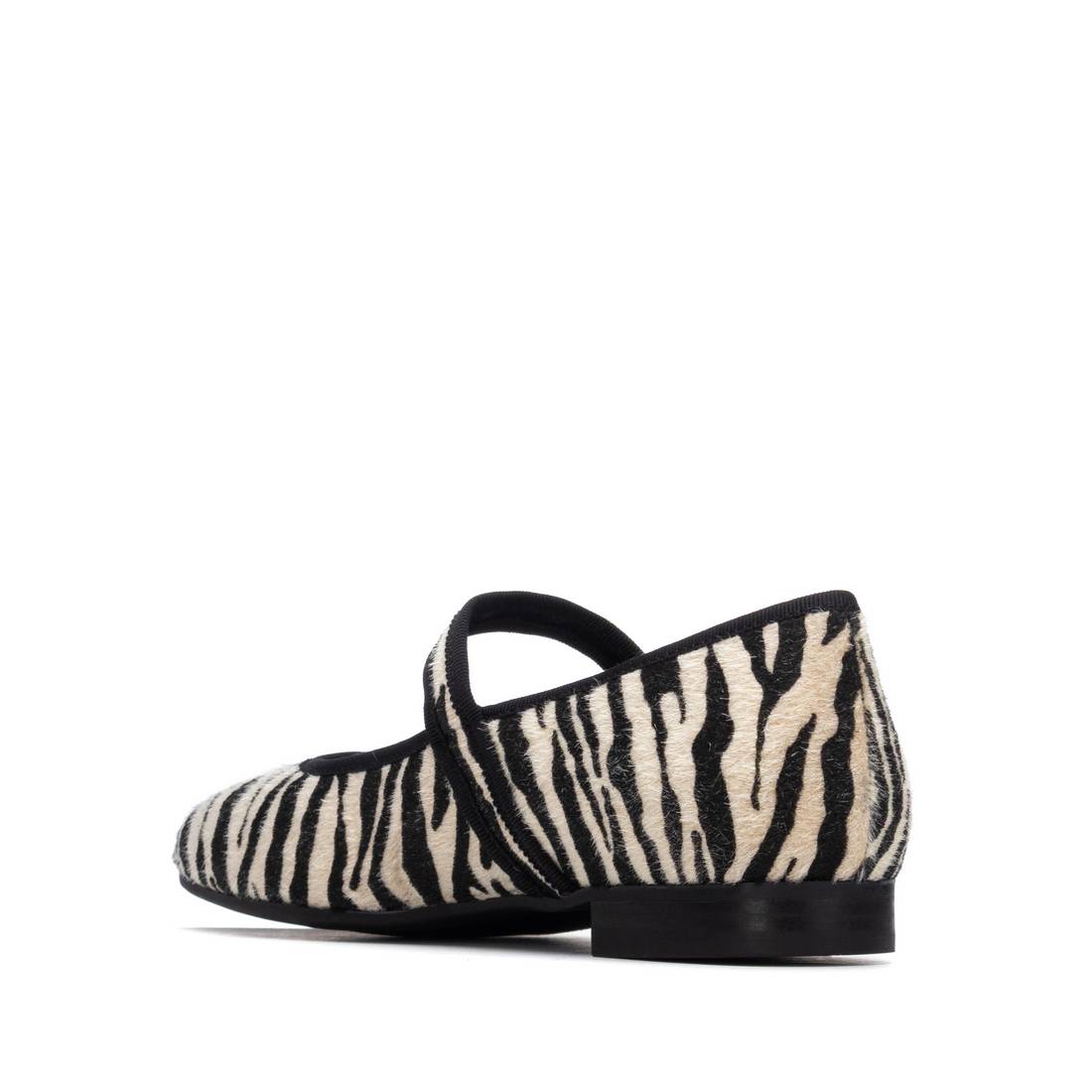 Carmela 16256106 ballerines imprimé zèbre boucle
