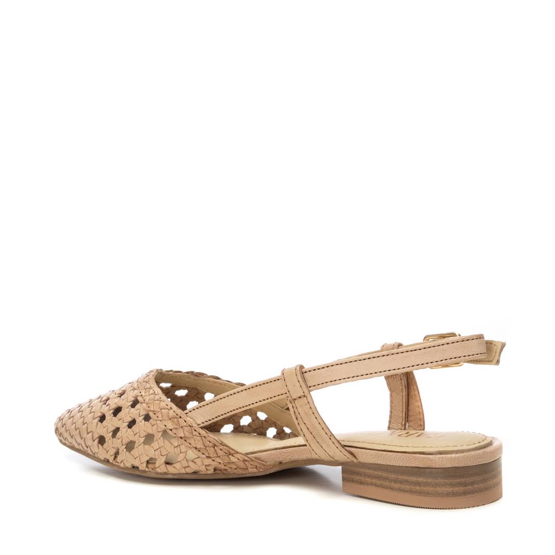 Carmela 16241204 ballerines cuir beige bride cheville