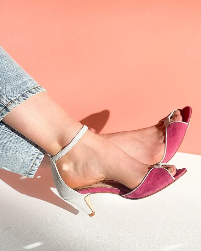 Dessine Moi Un Soulier Charlotte sandale rose pivoine 38