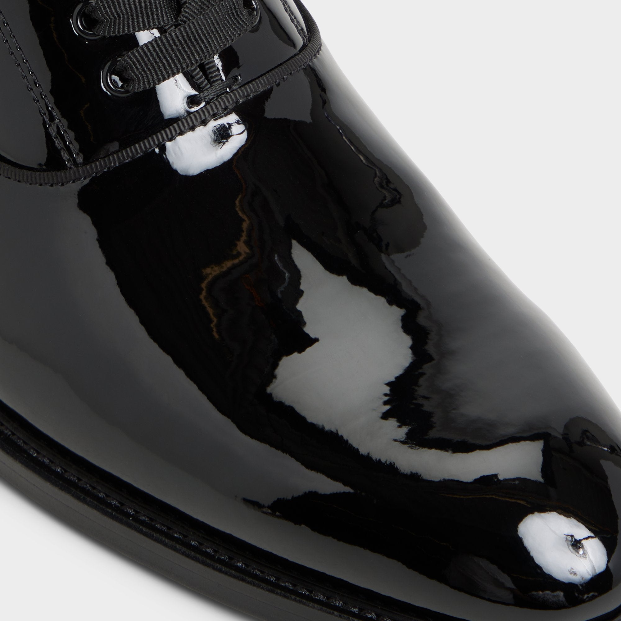 ALDO Braz derbies homme cuir verni noir