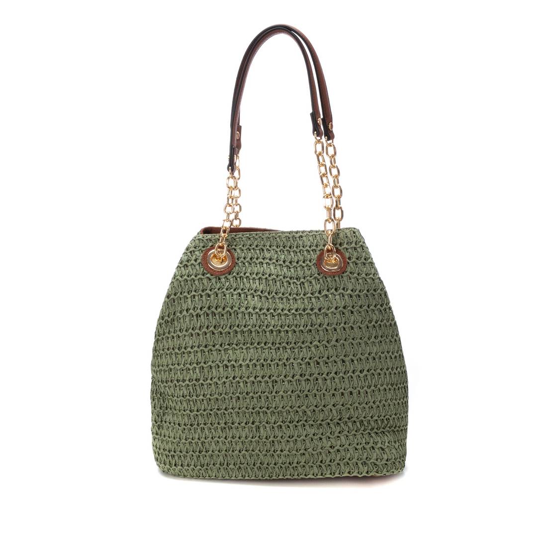 Carmela 18608603 sac raphia vert été unique