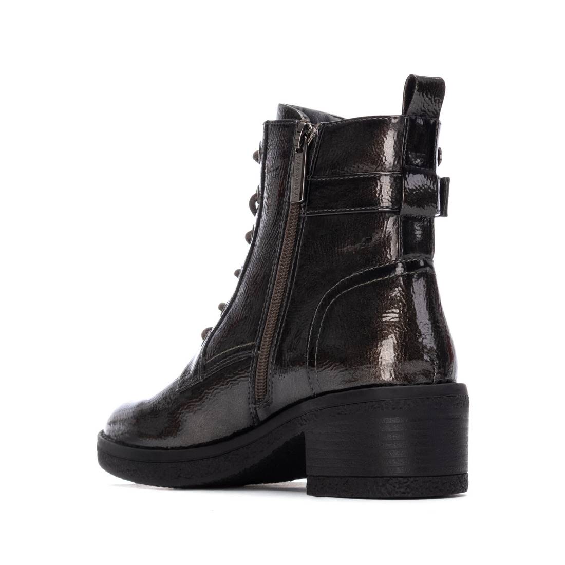 Carmela 16257703 bottines femme talon gris verni