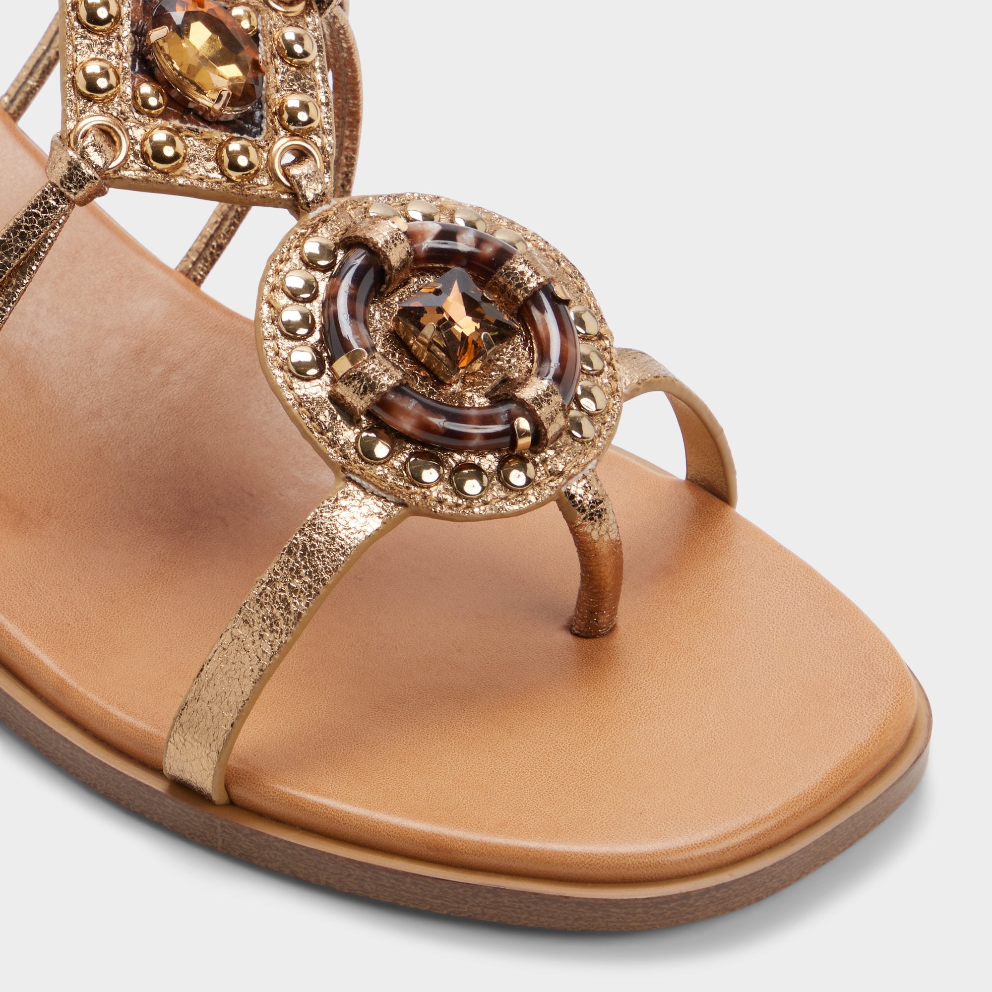 ALDO Sandjewel sandales plates bohème métal