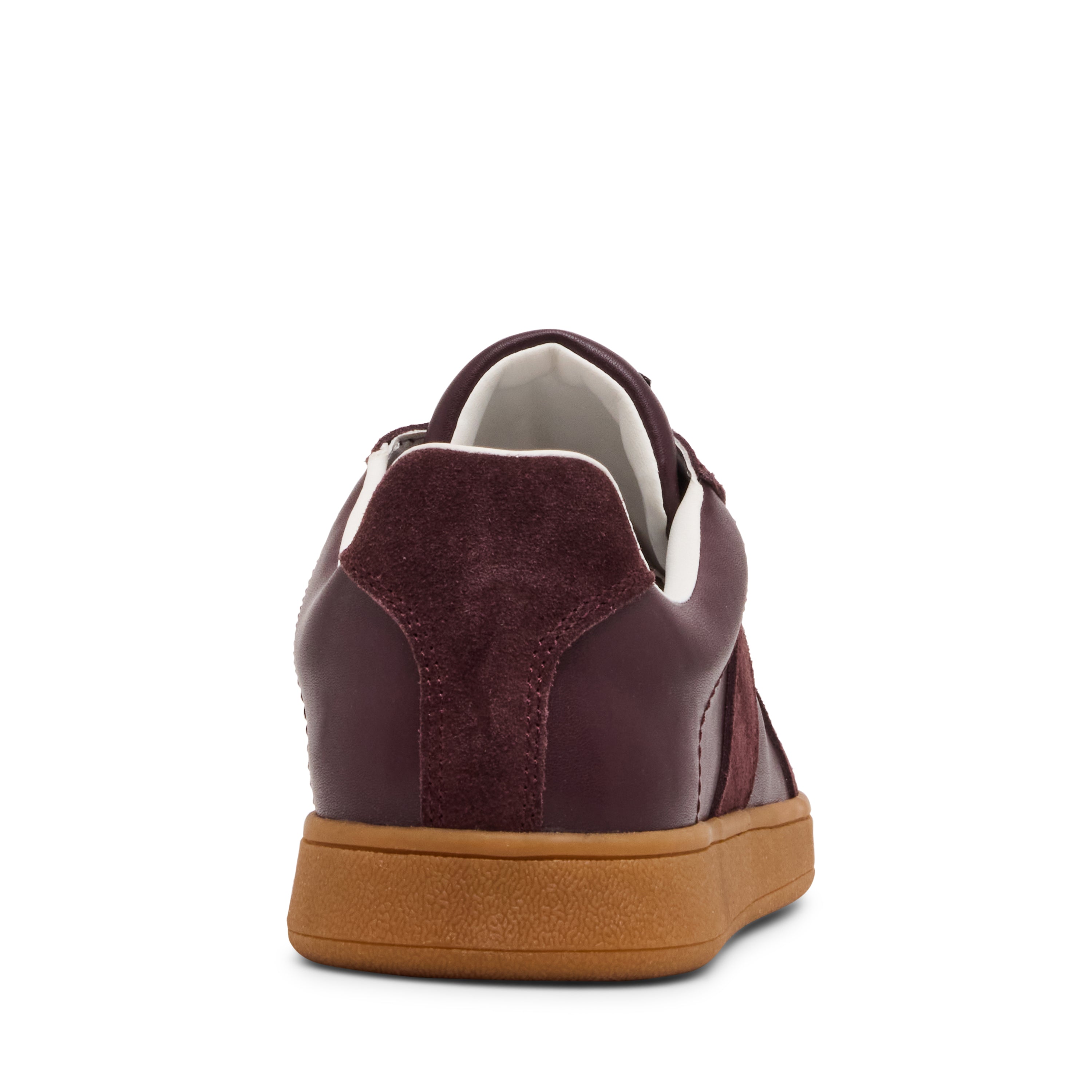 Steve Madden Waltor baskets homme daim bordeaux à lacets