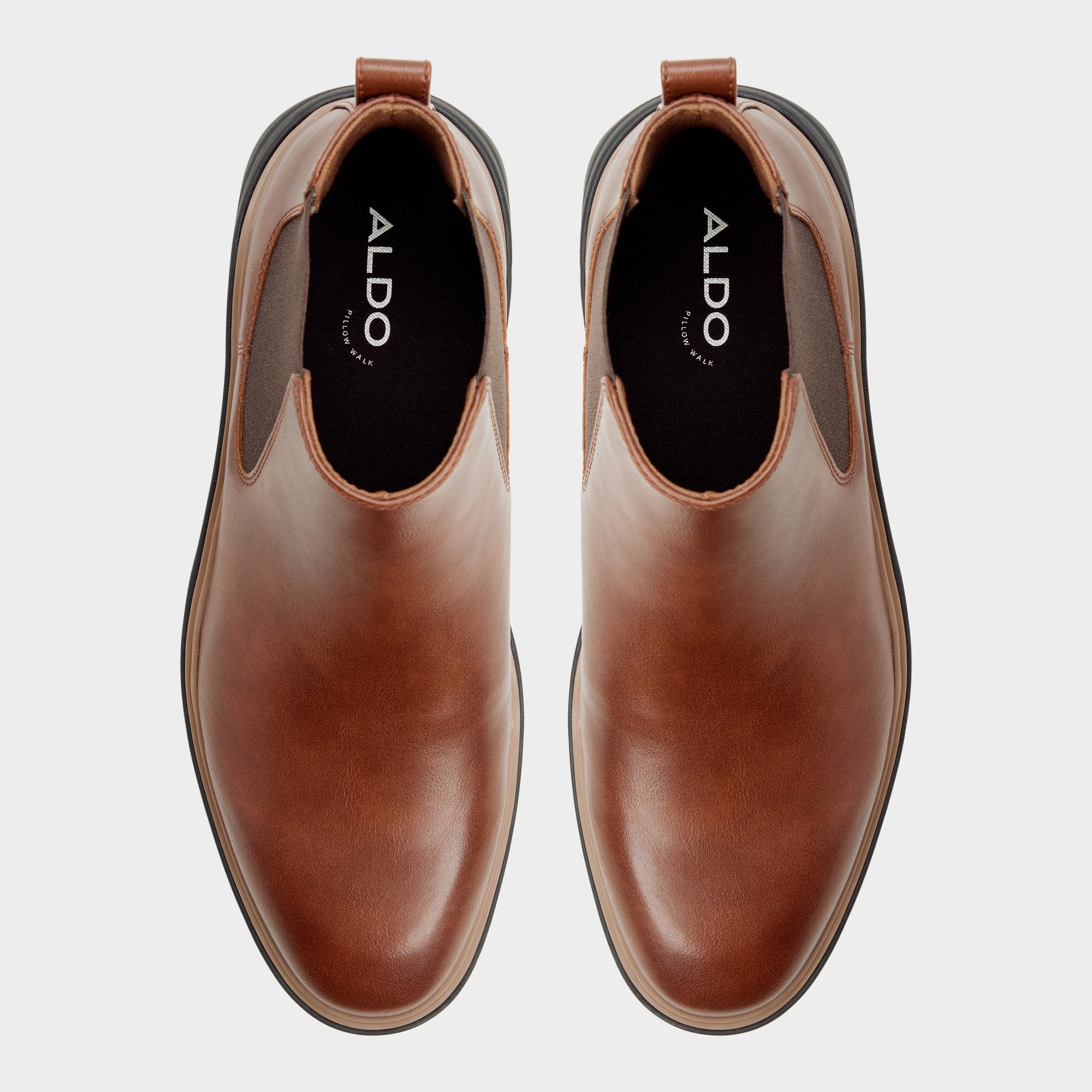 Aldo Pete chaussures habillées cuir marron
