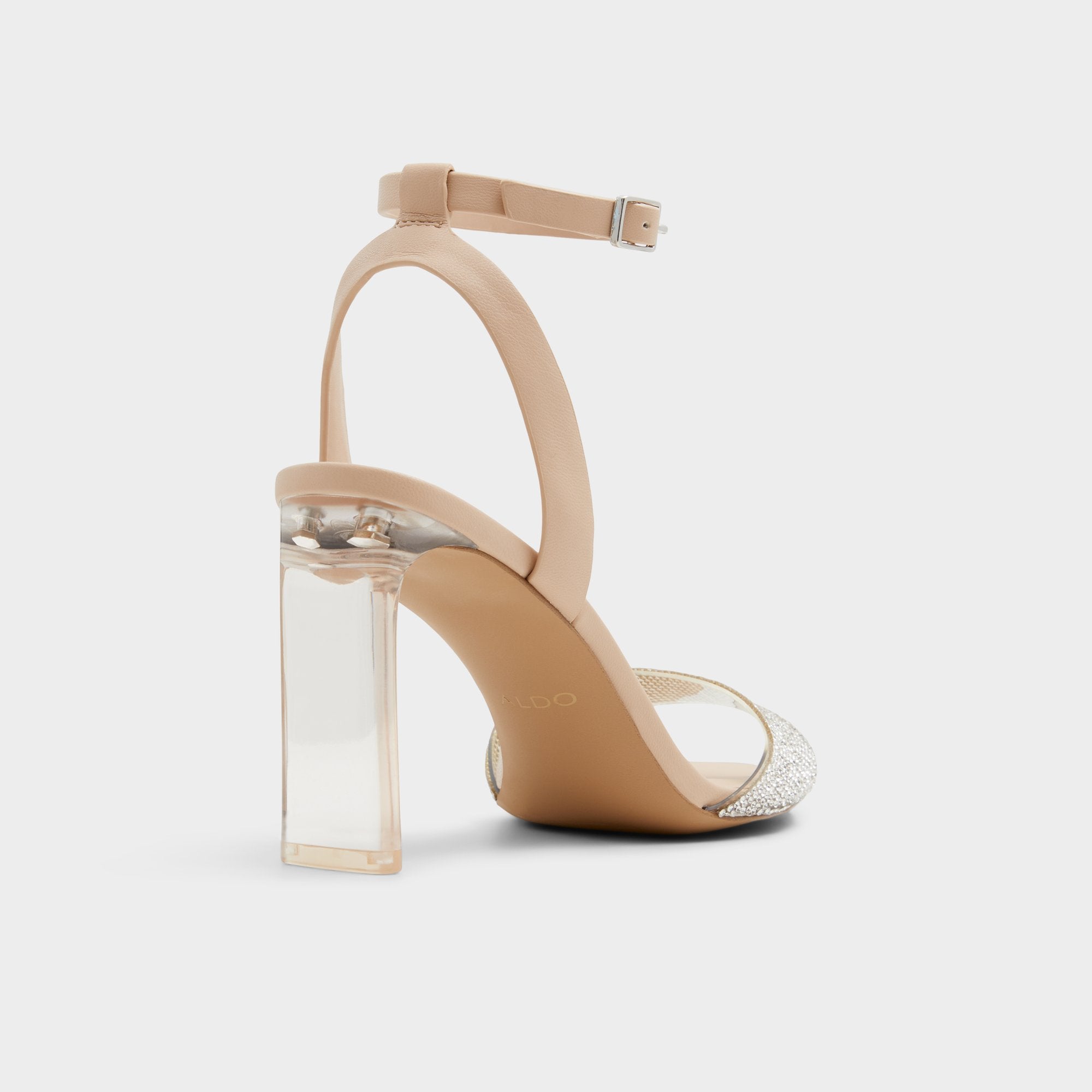 ALDO Dyanne sandales à talon beige talon bloc