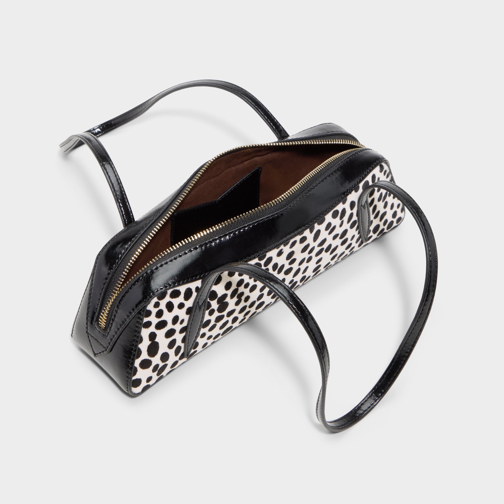 ALDO Thalesiix sac baguette dalmatien poils