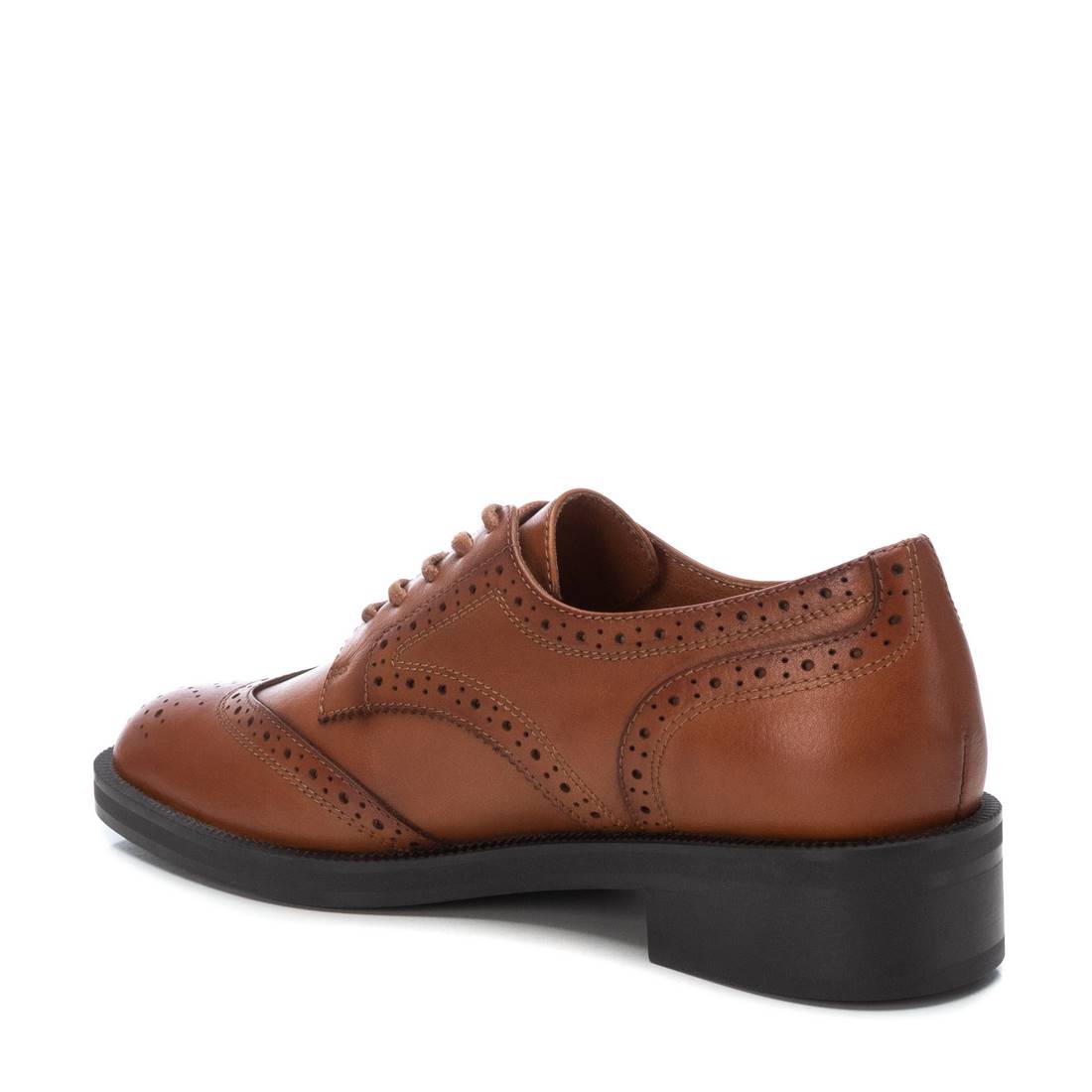 Carmela 16196403 derby femme cuir véritable marron