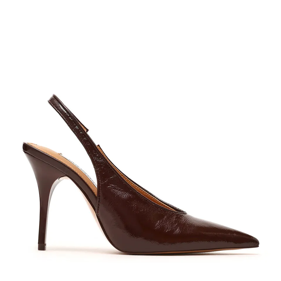 Steve Madden Andromeda escarpins cuir marron talon 7 cm