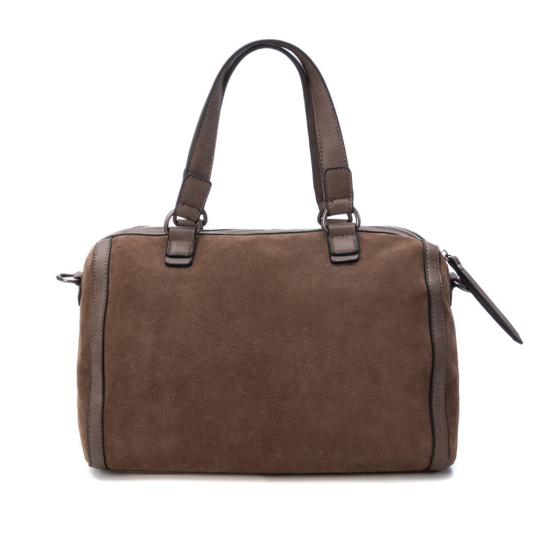 Carmela 18600102 sac bowling marron serraje tressé