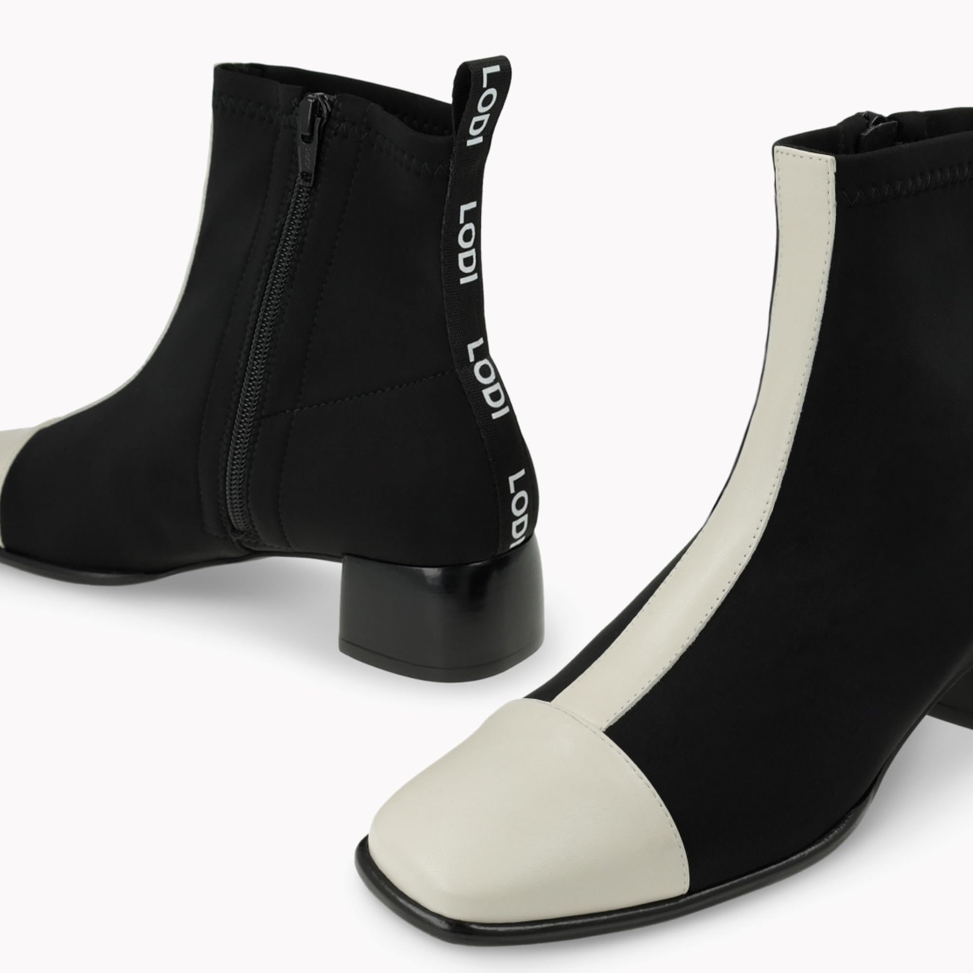 LODI BLE5536 bottines noires cuir femme
