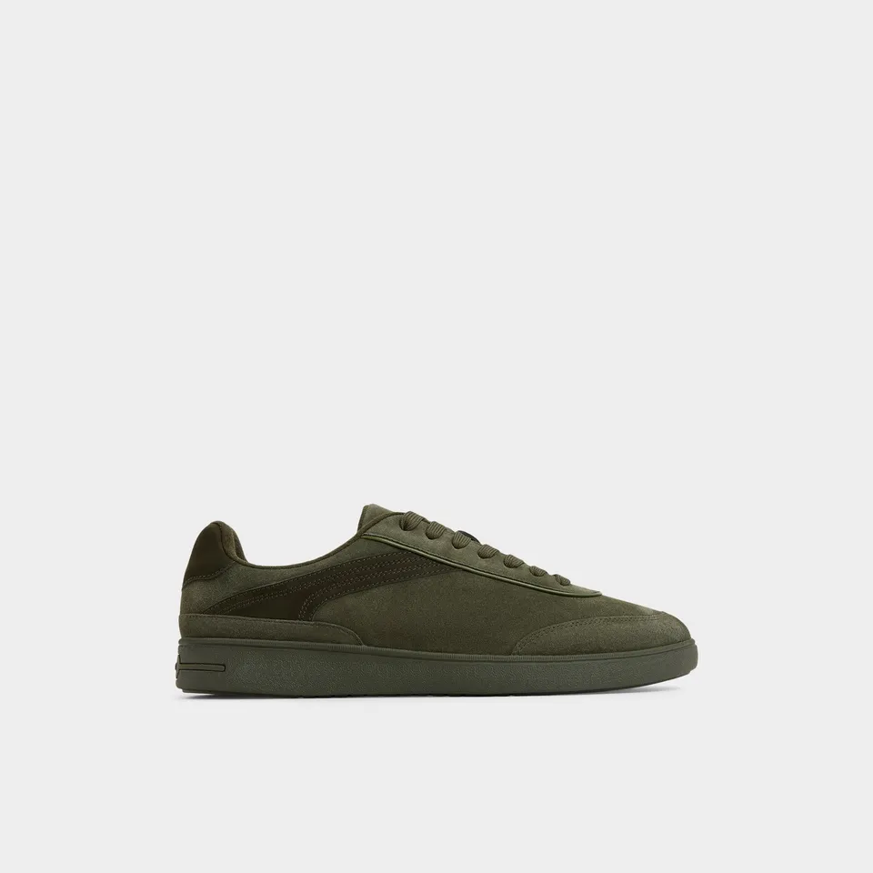 ALDO Cypress baskets basses suède vertes mesh