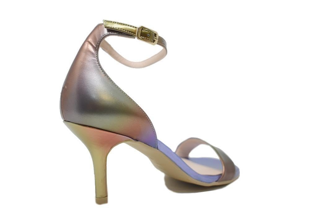 Lodi Jatuso-Bi escarpins lilas cuir talon moyen