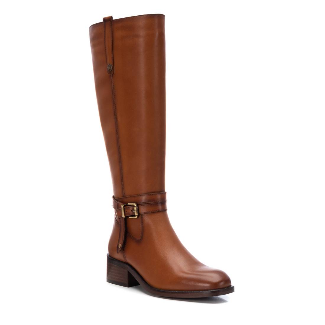 Carmela 16097702 bottes femme marron cuir talon bas