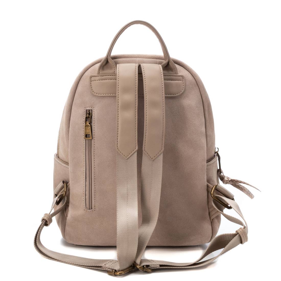 Carmela 18605001 sac à dos marron cuir 7 poches