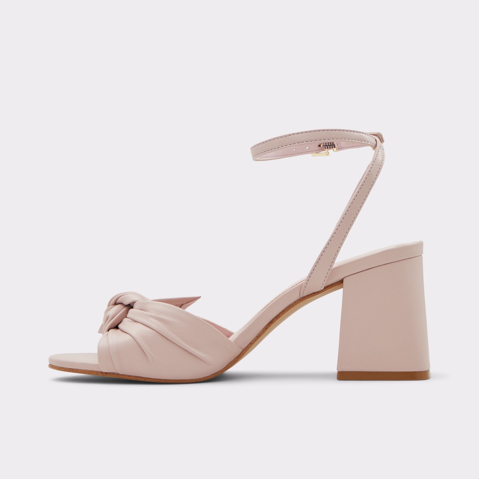 ALDO Angelbow sandales bloc rose noeud