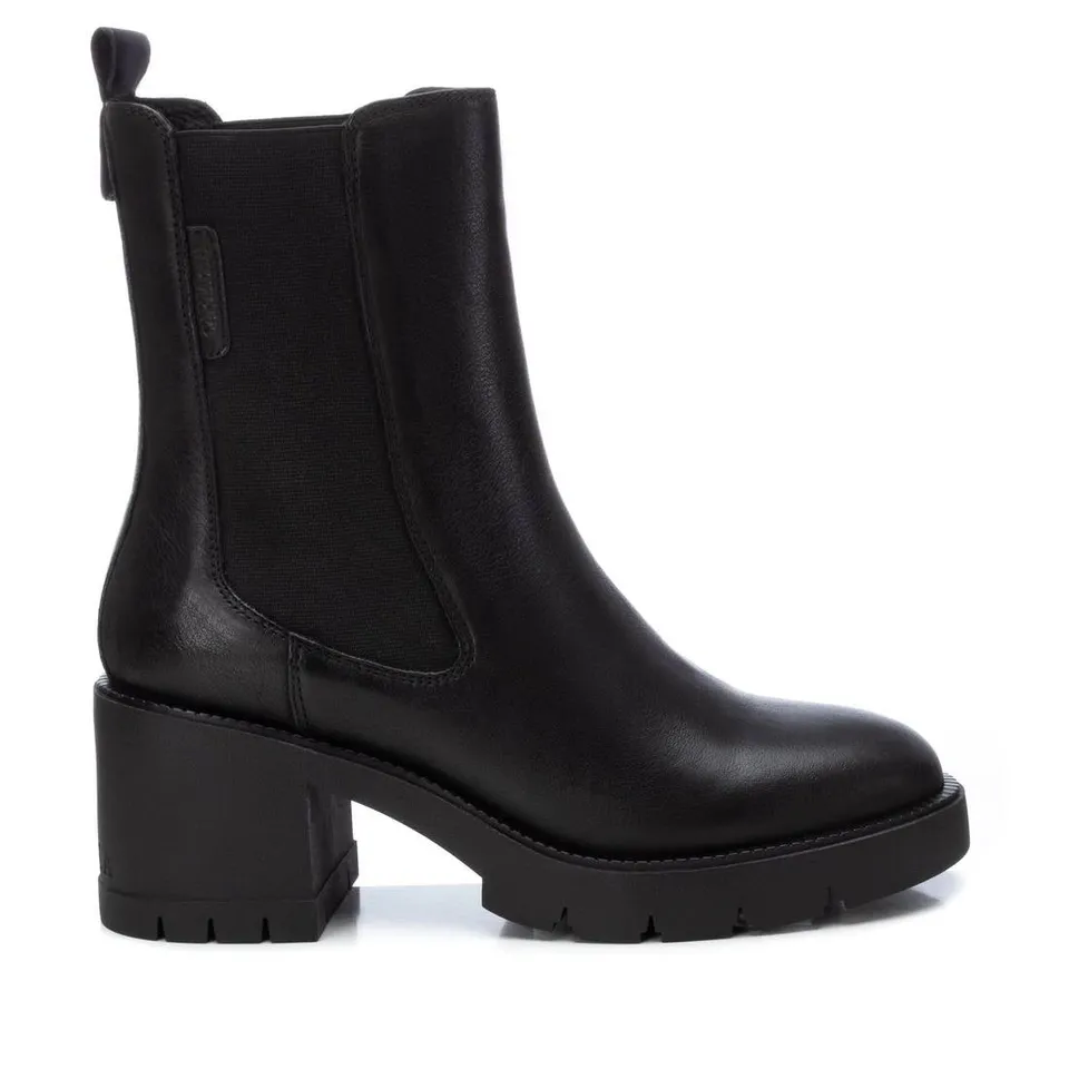 Carmela 16190201 bottine femme noire cuir talon 6 cm