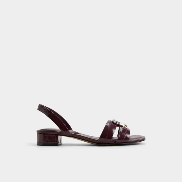 ALDO Alamaendar bottines bordeaux talon