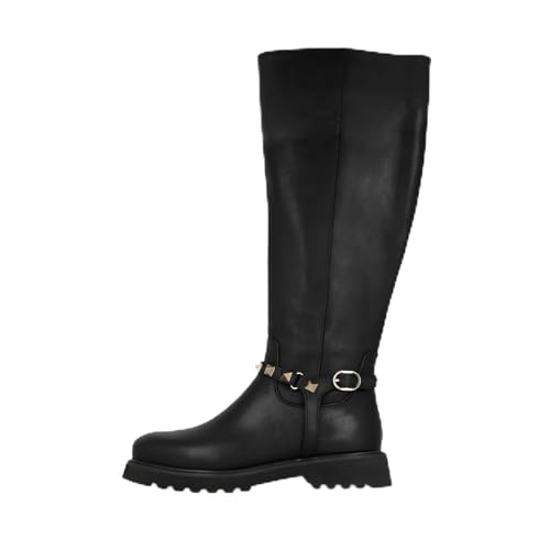 LODI A-MAD5660 bottes cuir noires à talon