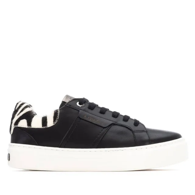 Carmela 16269602 sneakers cuir noir imprimé animal