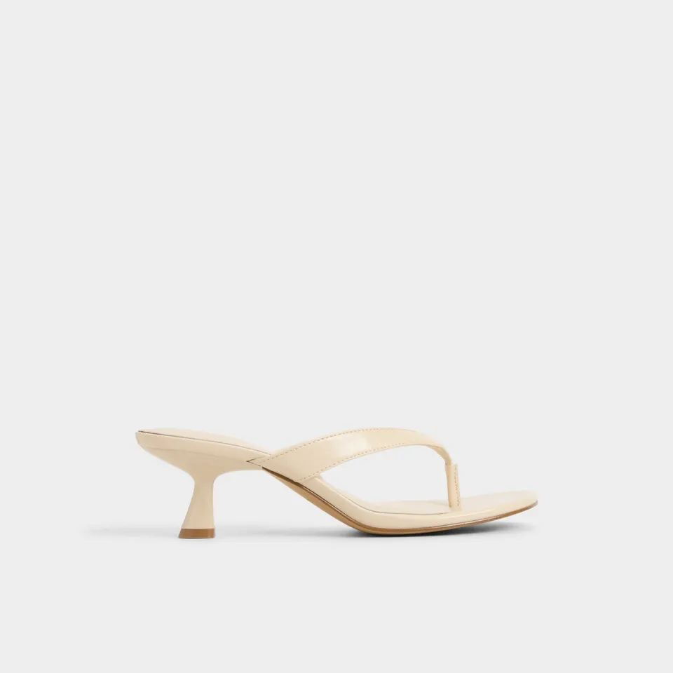 ALDO Jump sandales petit talon blanc