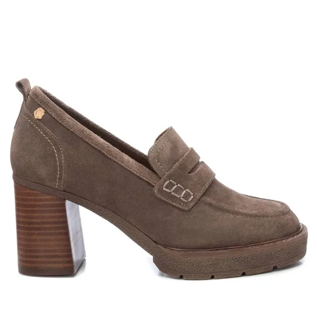 Carmela 16185703 mocassin femme marron talon 8cm