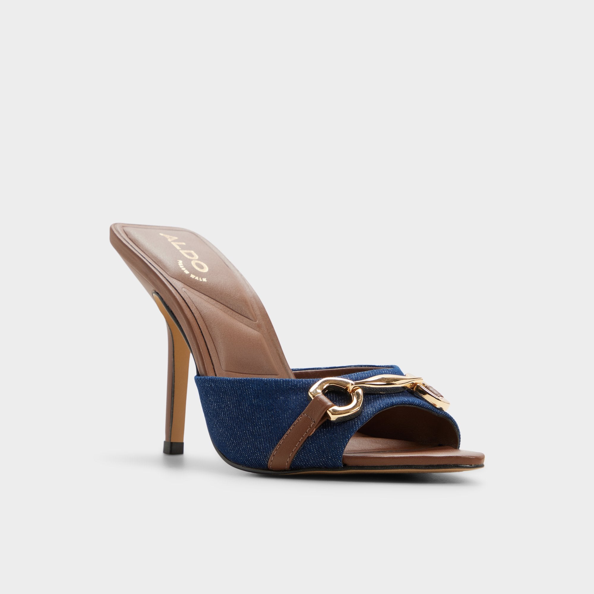 ALDO Madelynie sandale talon femme denim