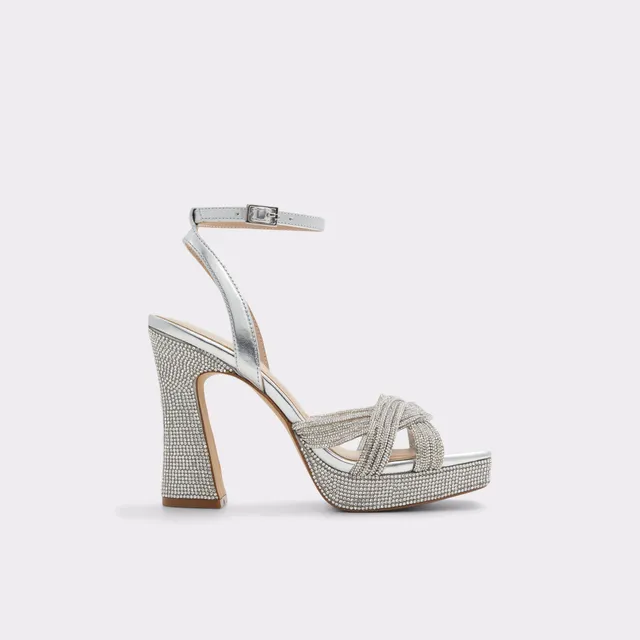 ALDO Glimma sandales à talon strass argenté