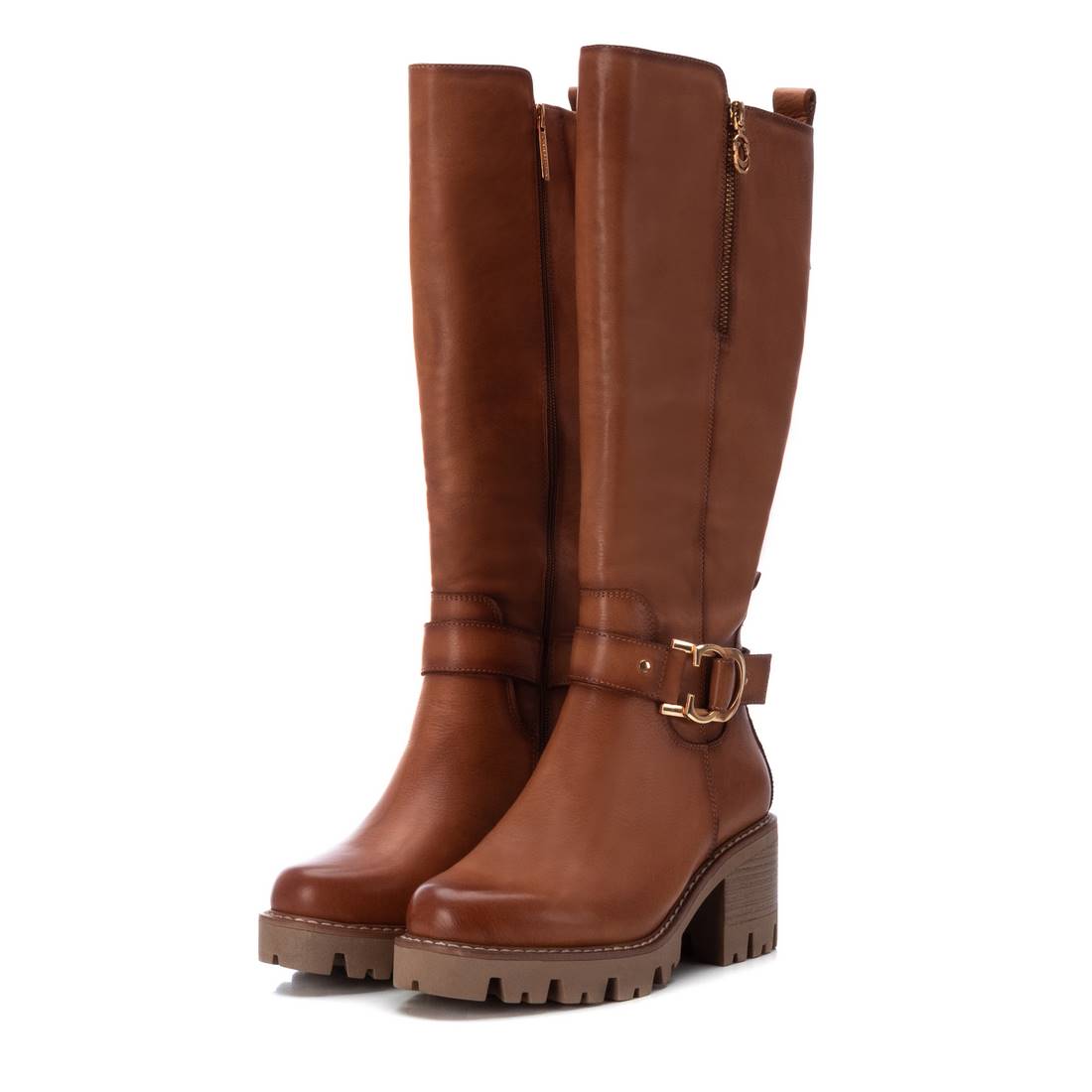 Carmela 16107702 bottines femme marron cuir talon 7 cm