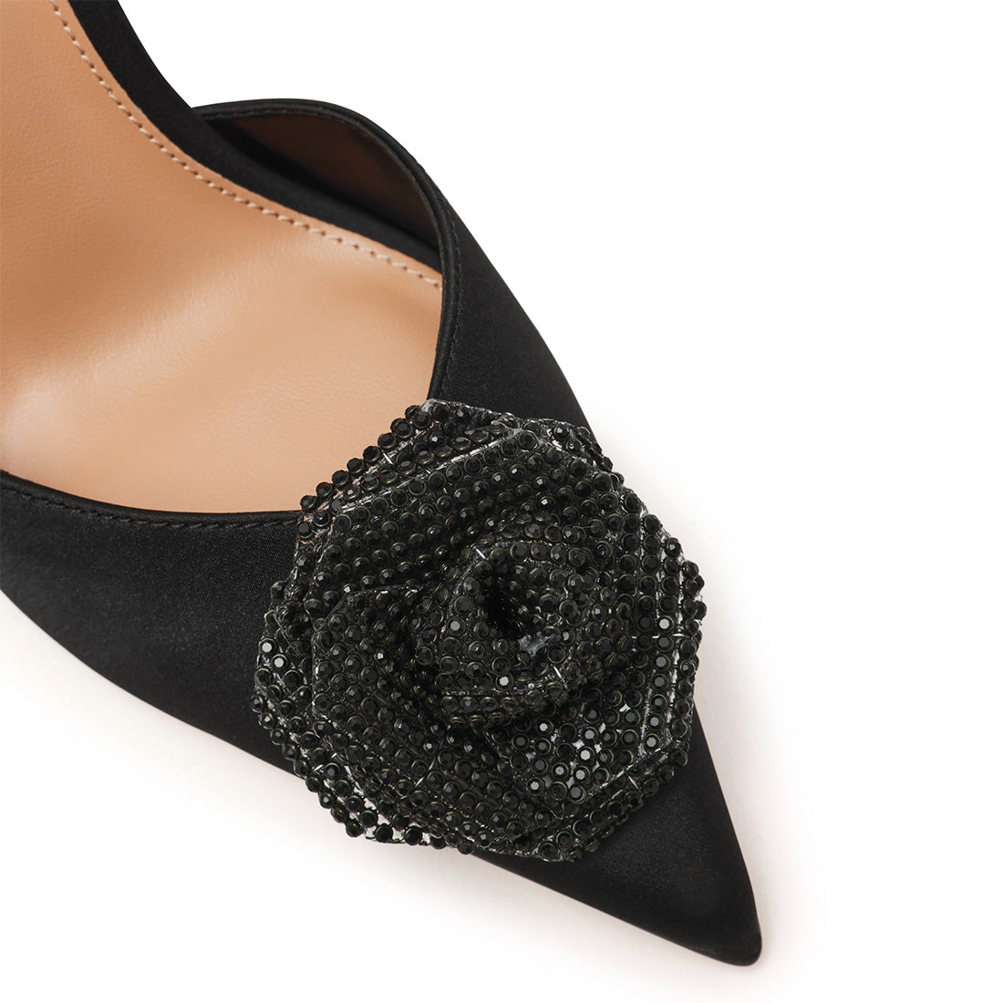 Steve Madden Lysandra sandales noir satin 10 cm