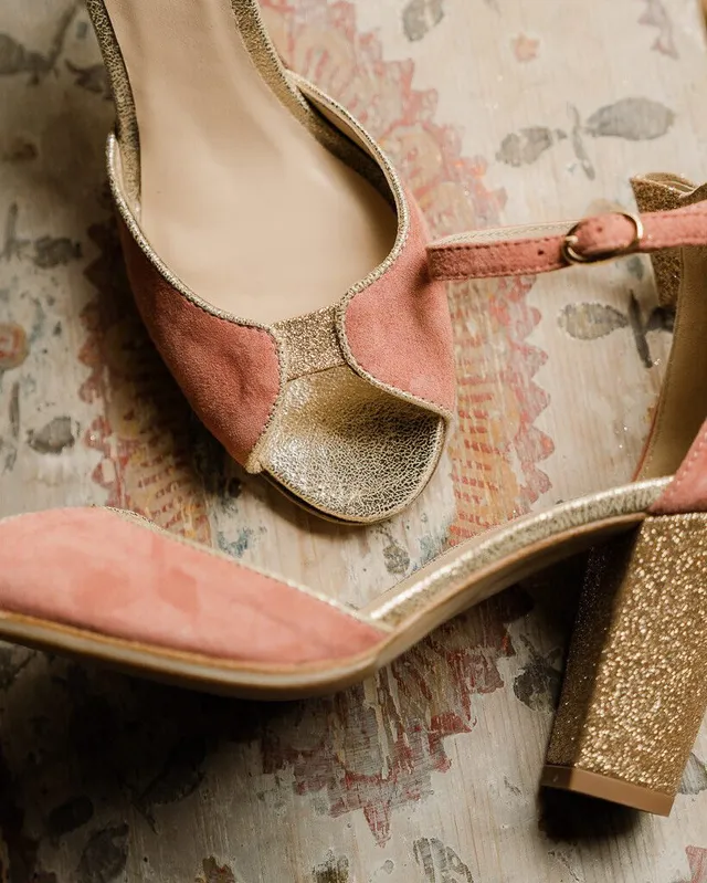 Dessine Moi Un Soulier sandale Charlotte high 37.5 rose