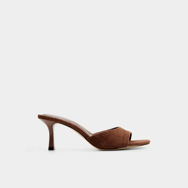 ALDO Annaberaen mules suède marron