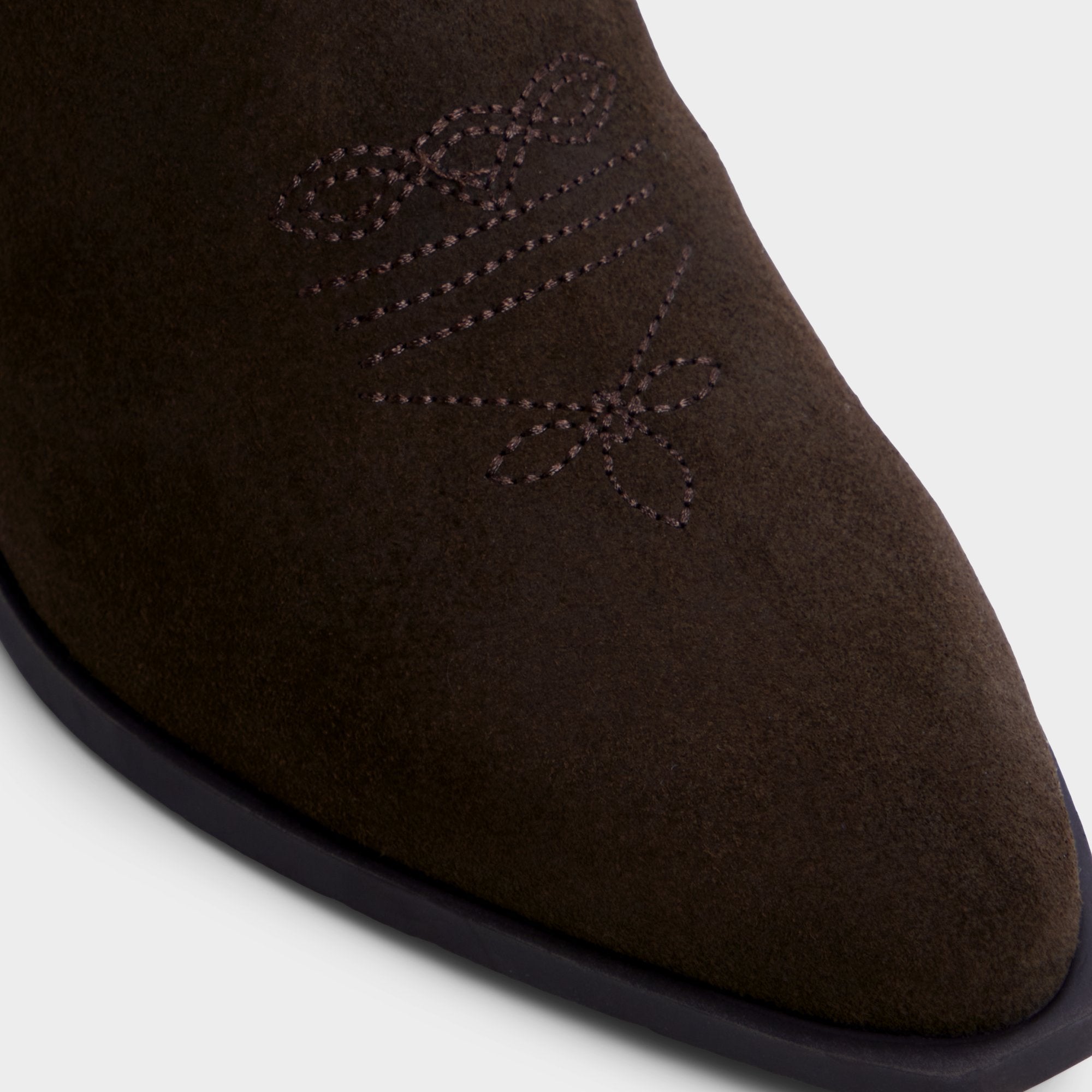 ALDO Ybe bottes western daim talon bloc