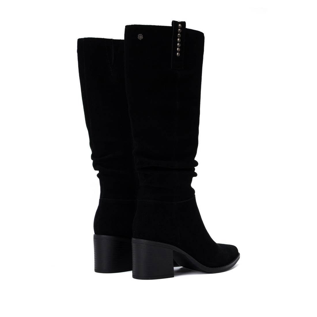 Carmela 16425801 bottes femme noir serraje talon moyen