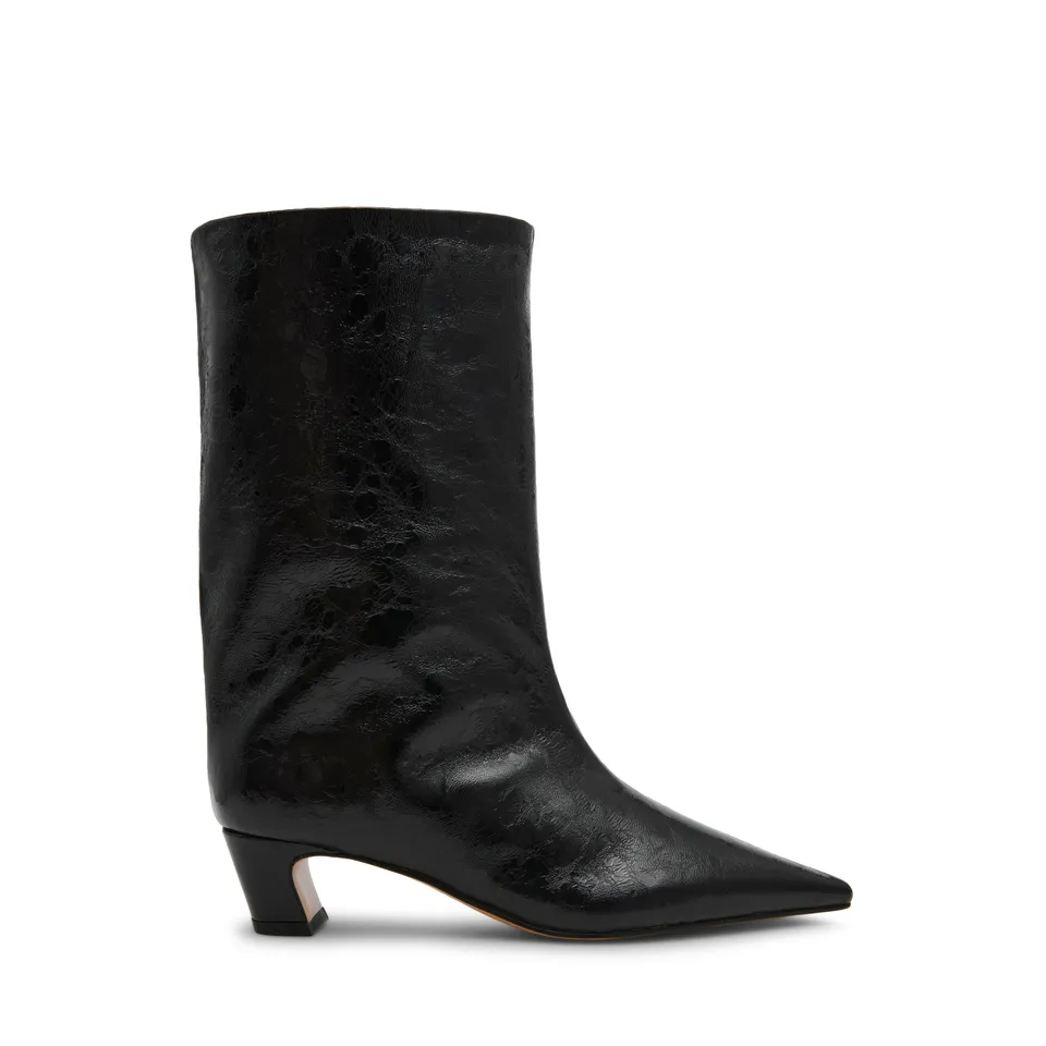 Steve Madden Lytton bottines cuir noir talon 4 cm
