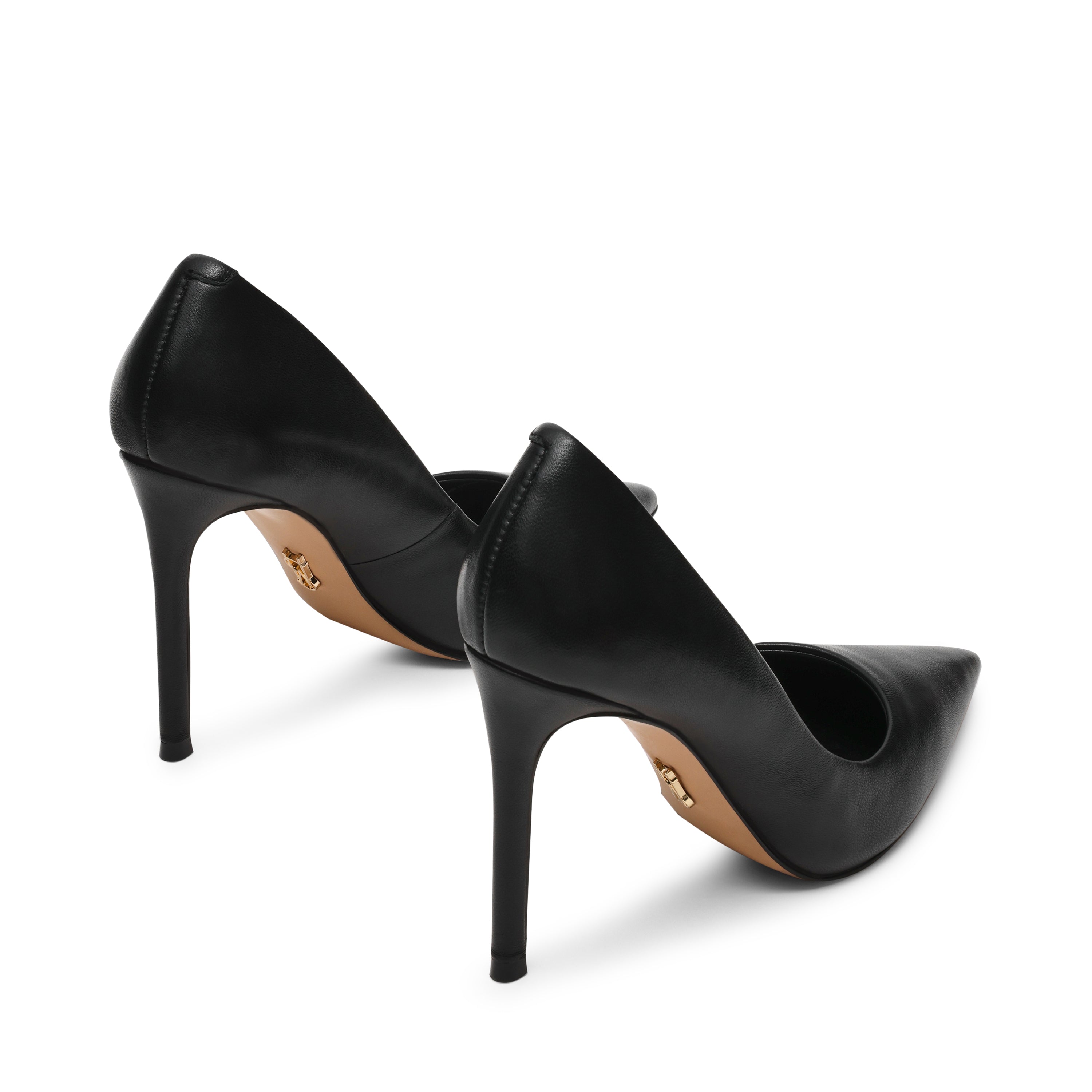 Steve Madden Thrive escarpins cuir noir talon 10 cm