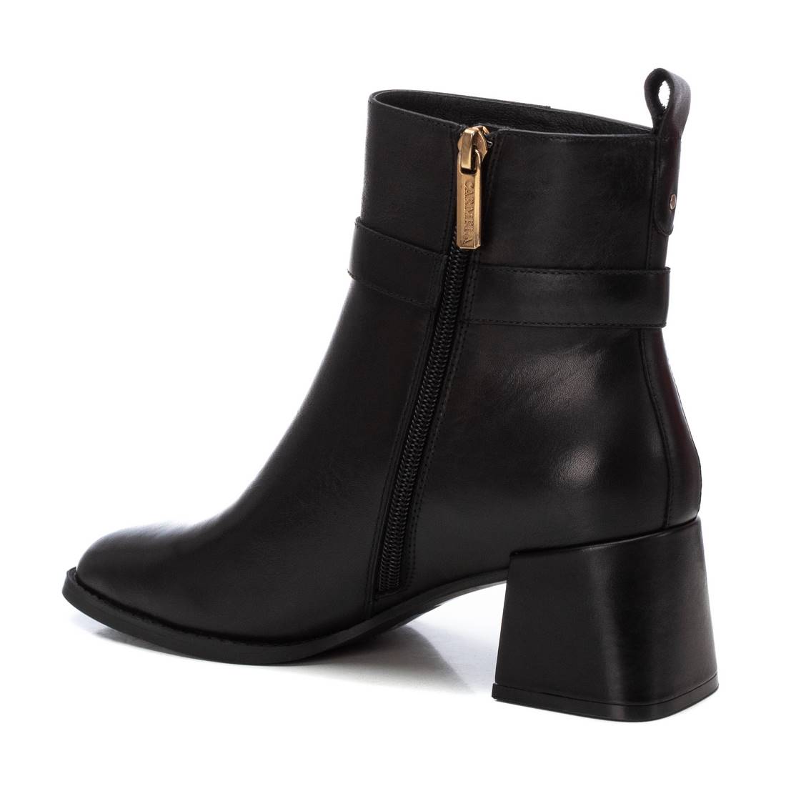 Carmela 16195101 bottine noire cuir talon 6 cm